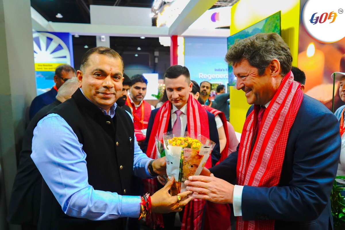 TourismGoa's tweet image. The Pavilion was inaugurated by Mr. Smagulov Olzhas Mukhtarovich, Deputy Akim of Almaty City,  and other distinguished delegates.

#KITF2026 #GoaTourism #GoaAtKITF #Kazakhstan #GlobalTourism
