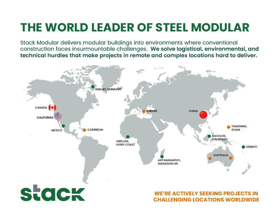 stackmodular's tweet photo. 𝗜𝘁’𝘀 𝗗𝗮𝘆 3️⃣ 𝗼𝗳 #𝗪𝗼𝗠𝟮𝟬𝟮𝟲 

We’re actively working with partners delivering in complex and remote markets worldwide.

𝗦𝘁𝗼𝗽 𝗯𝘆 𝗕𝗼𝗼𝘁𝗵 𝟰𝟬𝟵 &amp; 𝟰𝟭𝟭

About Stack Modular: https://t.co/dRvKhokOaP

#WoM2026 #StackModular #GlobalExecution #OffsiteConstruction https://t.co/LVV8noXDAZ