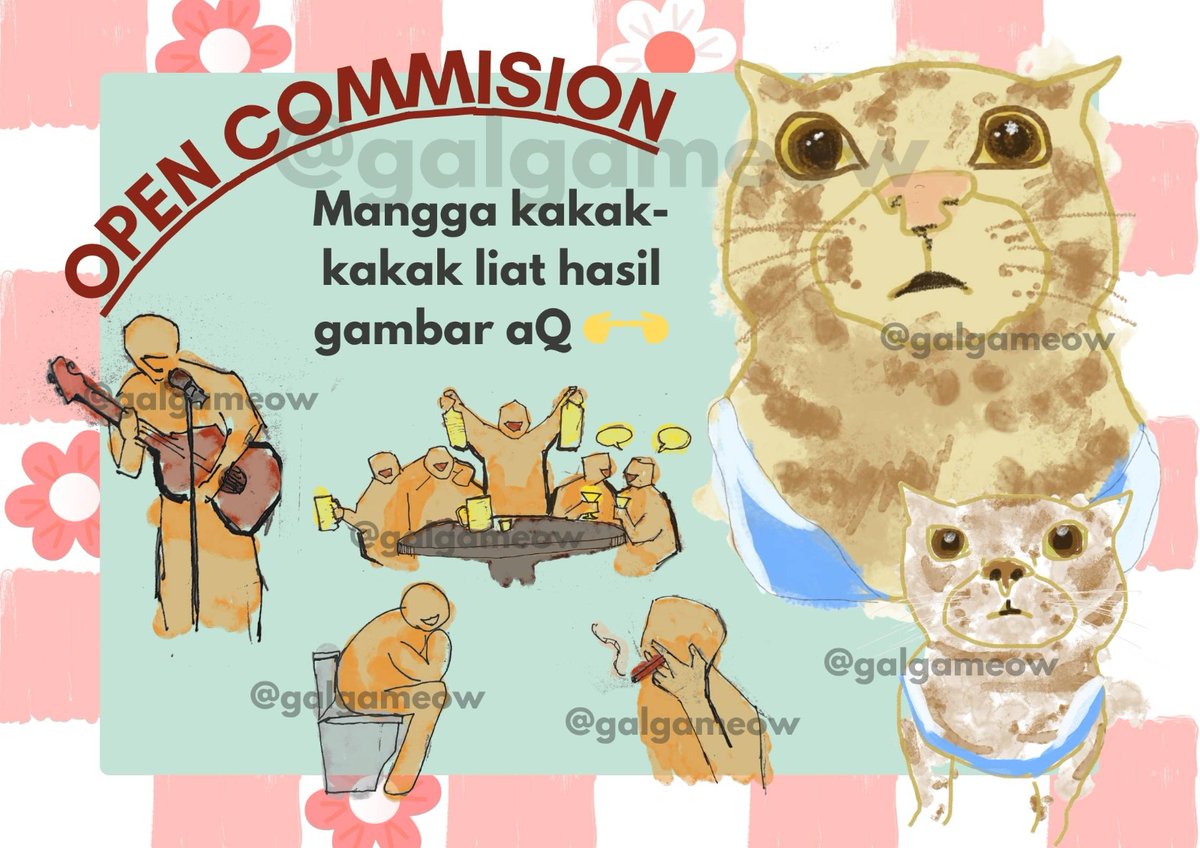 galgameow's tweet image. YUHUUUUU! Aku open commission gambar jelek 👽👹🤡👺👾
Bayar seikhlasnya aja rawwr ;) kenapa seikhlasnya? Karna sy butuh duit #.bgt :&amp;gt; 

Sp tau klian butuh meme, ilustrasi tuyul #.teehee😋

#zonauang #bu #butuhuang #butuhduit #opencommision #commis_di_aku_dong_kakak