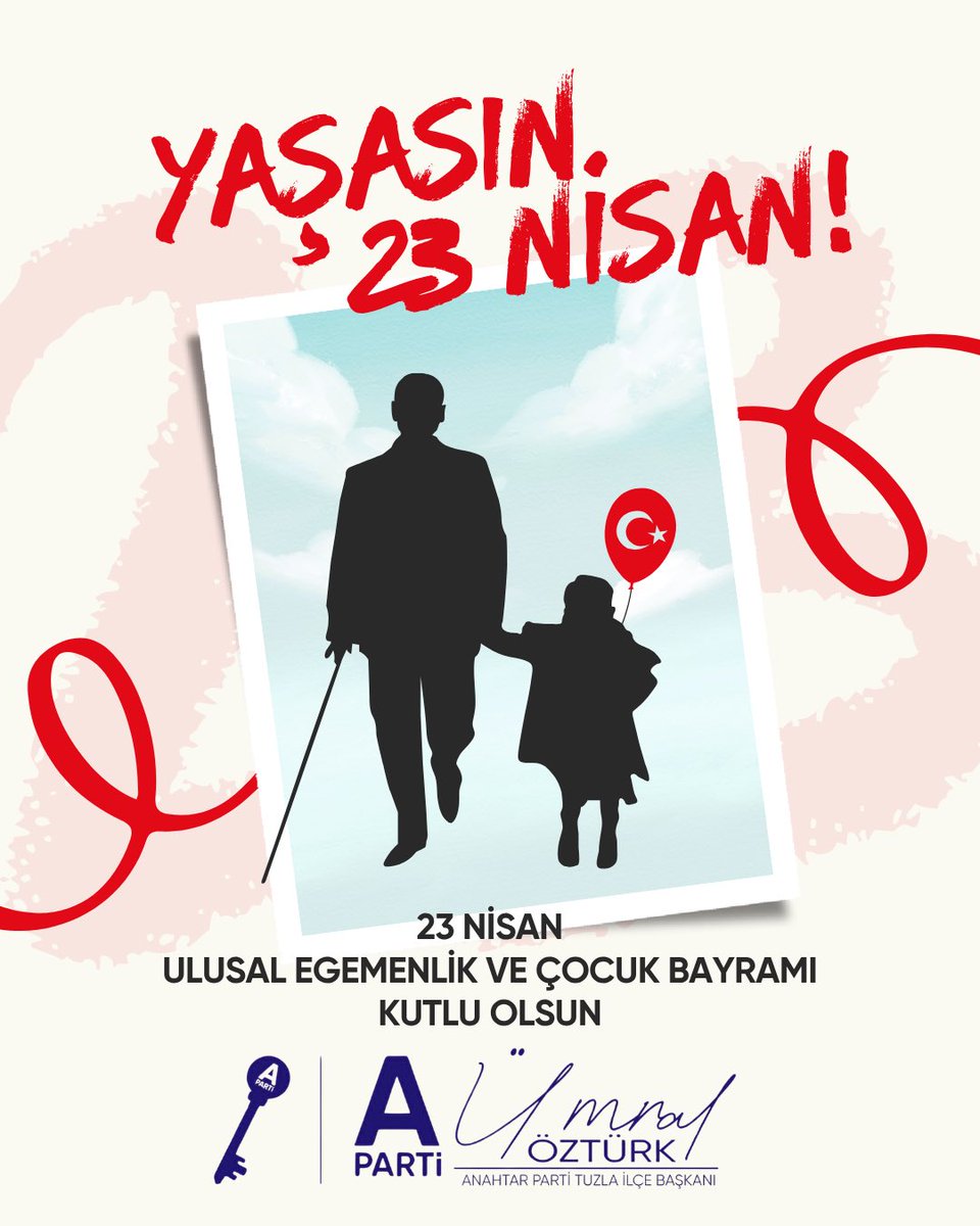 23 Nisan Ulusal Egemenlik ve Çocuk Bayramı kutlu olsun!

Gazi Mustafa Kemal Atatürk’ün çocuklara armağan ettiği bu anlamlı gün, milletimizin geleceğe olan inancının en güçlü simgesidir.

Çocuklarımızın yüzündeki umut, yarınlarımızın en büyük güvencesidir. Daha adil, daha güçlü