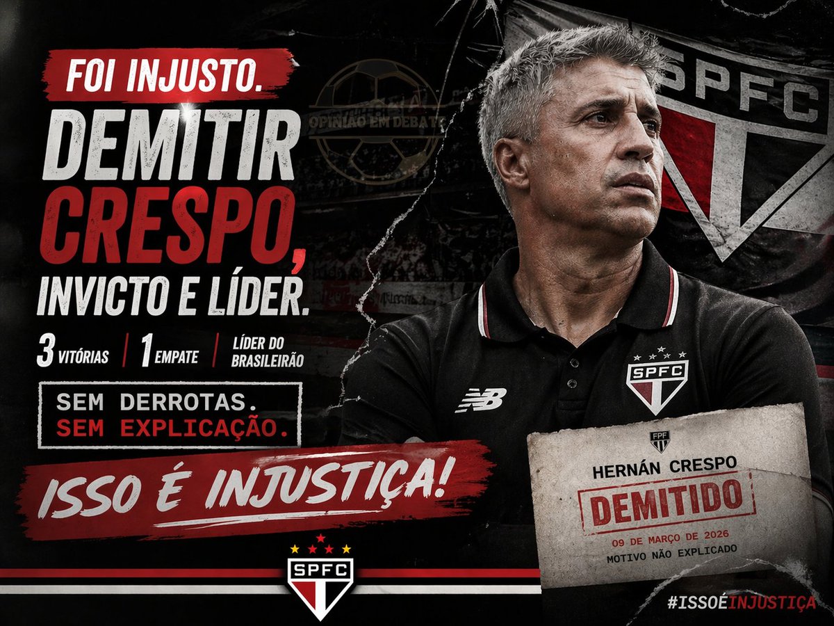 ESSA FOI A MAIOR INJUSTIÇA