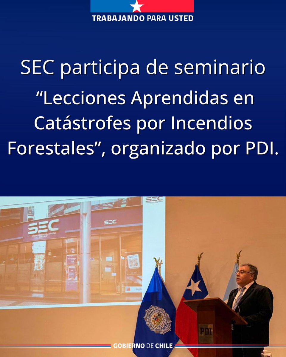 Superintendencia de Electricidad y Combustibles tweet media