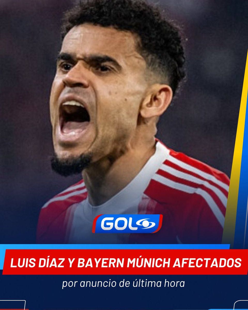 GolCaracol's tweet image. ¡URGENTE 🚨! A continuación lo que ocurrió con #LuisDiaz y #BayernMunich: noticiascaracol.com/golcaracol/col…