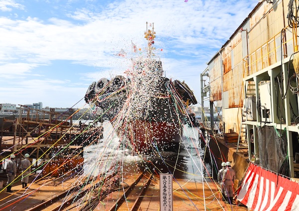 HELLENICSHIP's tweet image. SEAGATE CORPORATION Holds Naming and Launching Ceremony for BISAN MARU, First Japanese #Tugboat Featuring New Environmental #Technologies 
hellenicshippingnews.com/seagate-corpor…