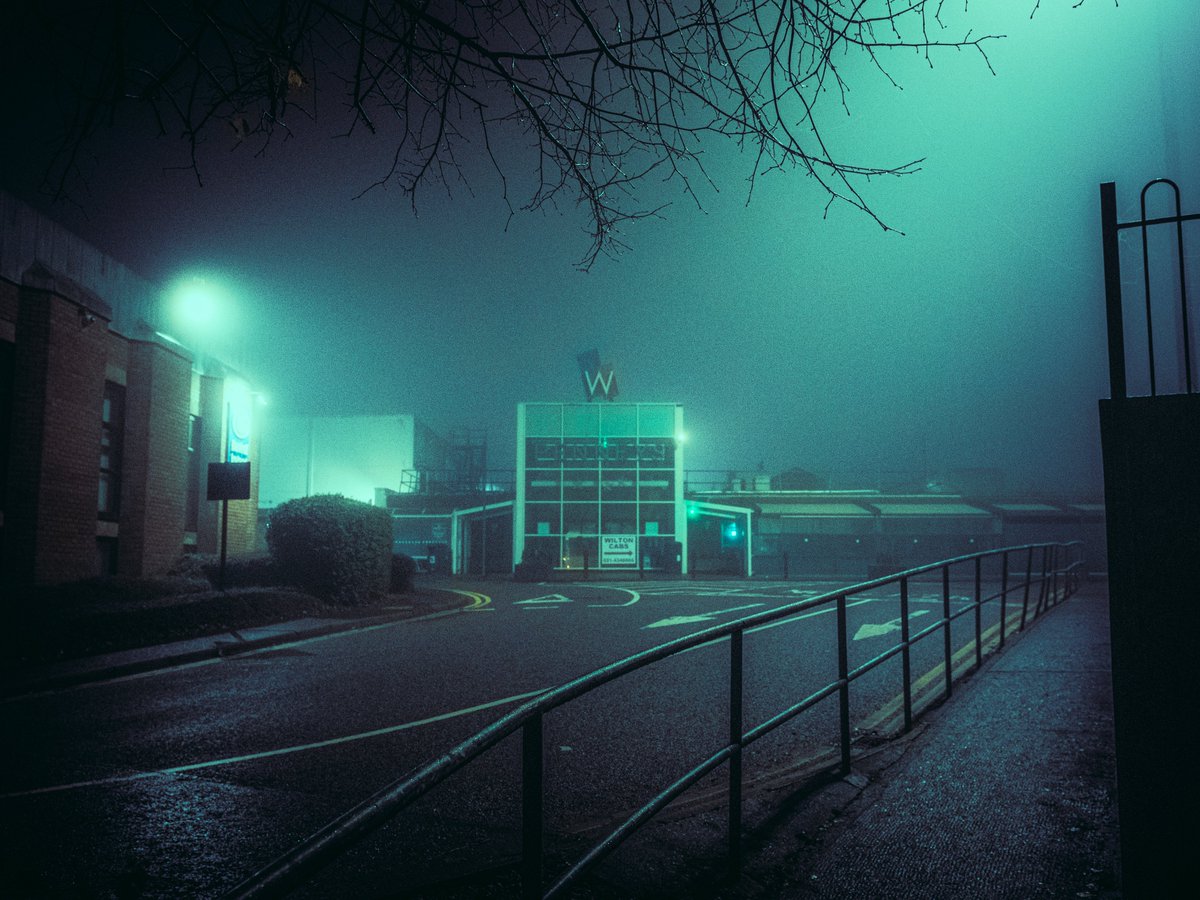 A ghostly silence