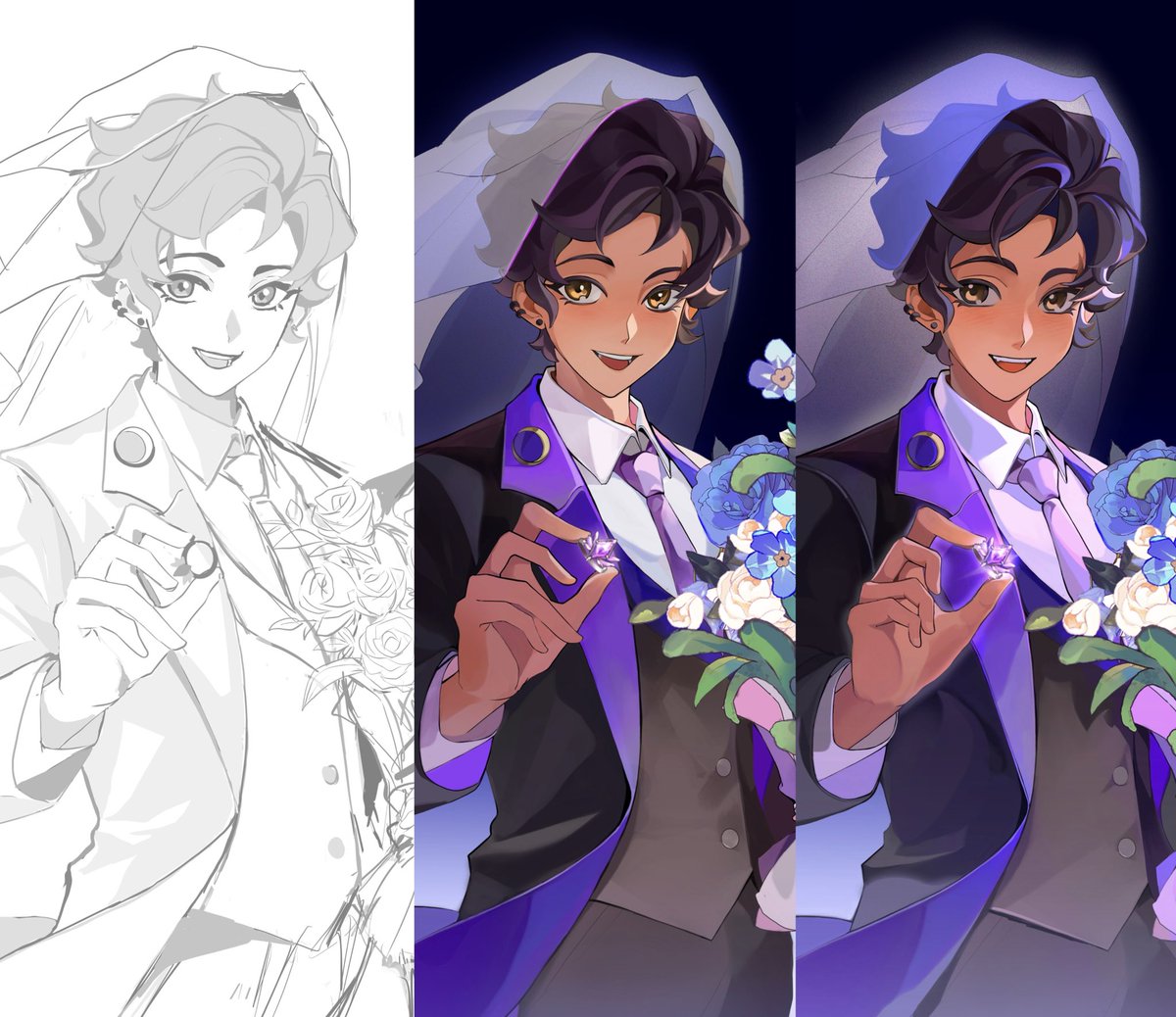 Whenever I have time, I’m just tweaking  this piece.