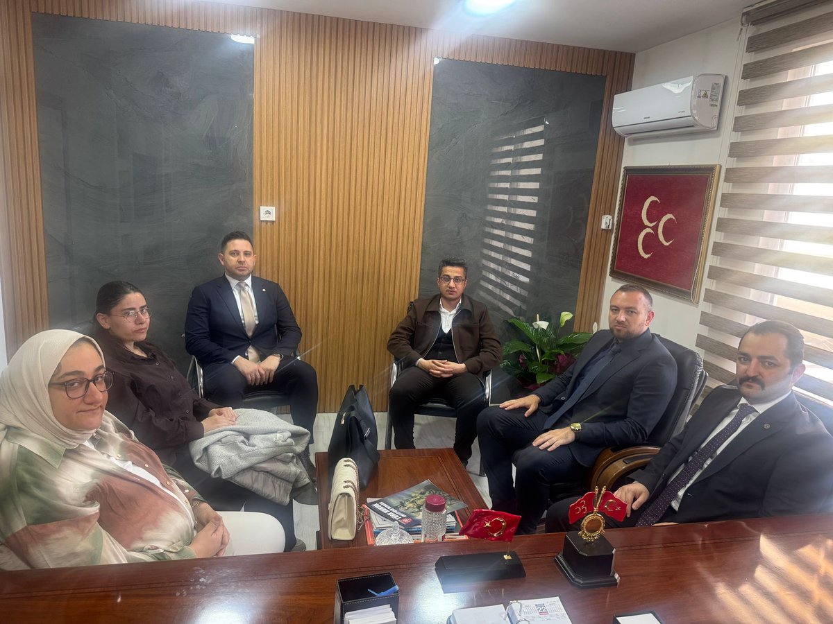 Gulezgn's tweet photo. Türk Hukuk Enstitü Malatya Şube olarak Milliyetçi Hareket Partisi İl Başkanımız kıymetli ağabeyim @gokhangok44’e ziyarette bulunduk. 

Kıymetli destekleri ve misafirperverlikleri için İl başkanım özelinde tüm Milliyetçi Hareket Partisi teşkilatlarımıza teşekkürü bir borç biliriz. https://t.co/mORSbOfGfX