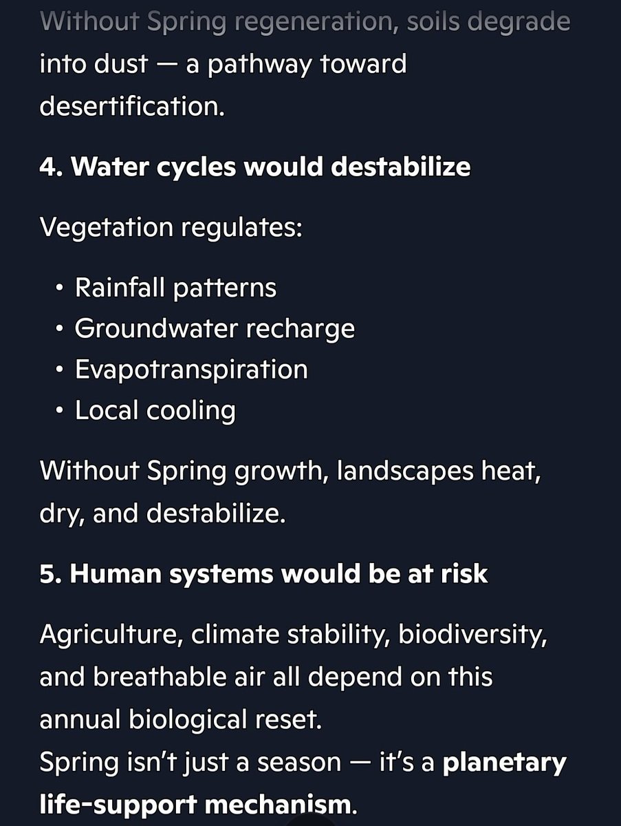 HEIS_Tswvlis's tweet image. Copliot: It's #good to #see the #trees, #shrubs, &amp;amp; #groundcovers #reborn during the #Spring. What would happen to #life on #Earth if they didn't reborn every Spring?

HAPPY #EARTHDAY
4/22/2026