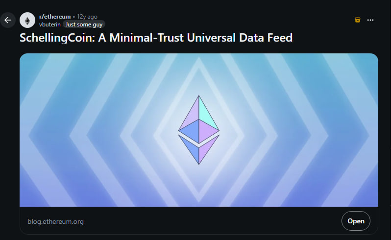 SchellingCoin tweet media