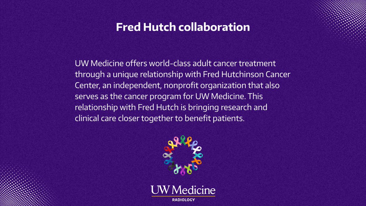 UWRadiology's tweet image. At #UWMedicine, we’re committed to offering effective, accessible cancer screenings. Led by experts at #UWRadiology and @fredhutch, we offer options that can help detect #cancer at its earliest, most treatable stages.