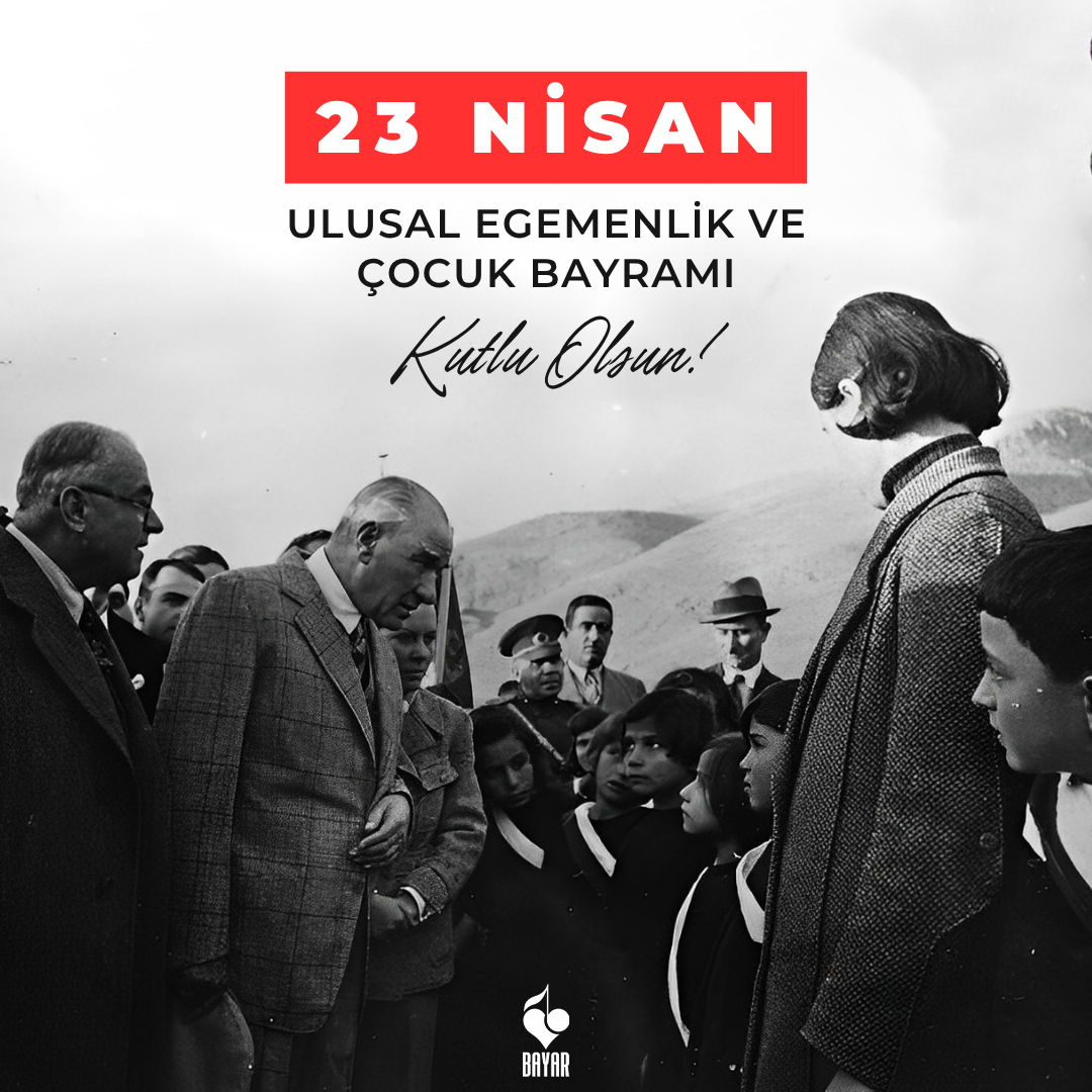 Ulu Önder Mustafa Kemal Atatürk'ün çocuklara armağanı #23Nisan Ulusal Egemenlik ve Çocuk Bayramı kutlu olsun. 🇹🇷
