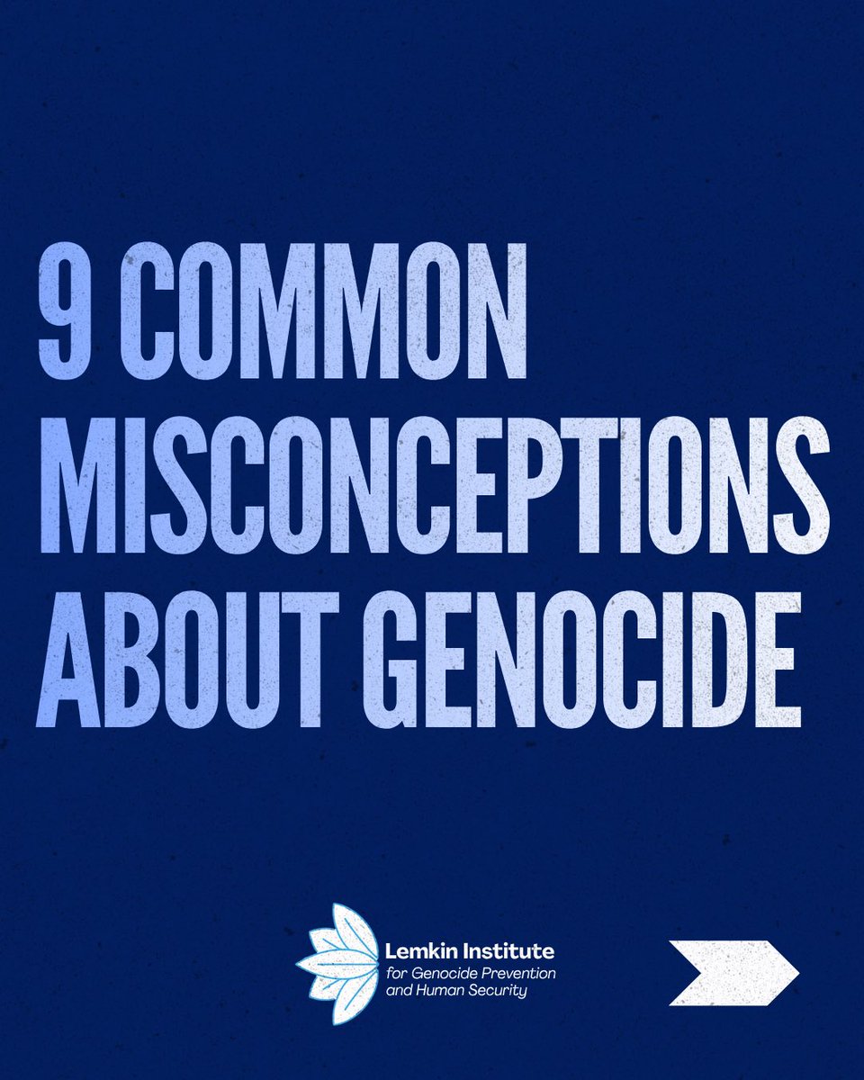 Lemkin Institute for Genocide Prevention tweet media