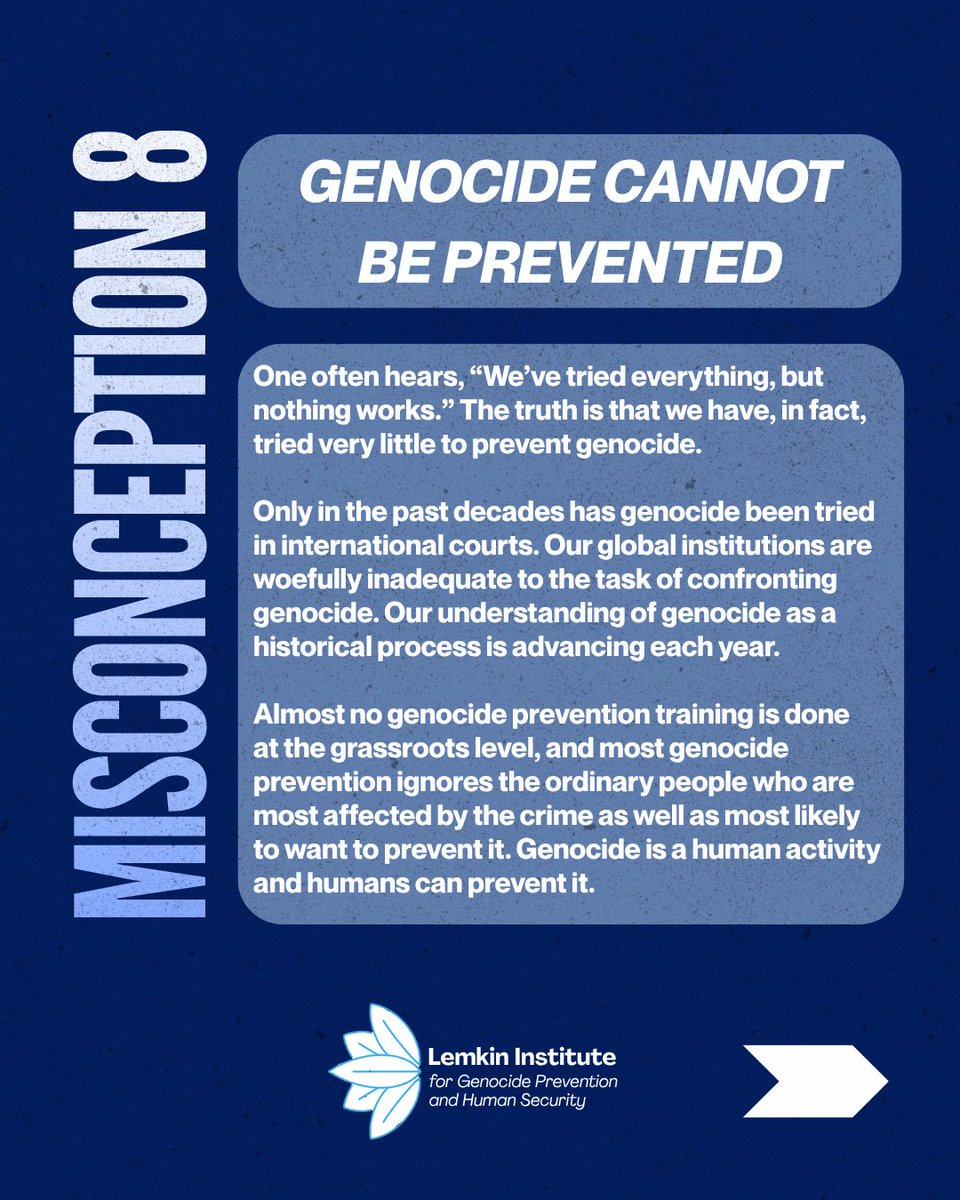 Lemkin Institute for Genocide Prevention tweet media