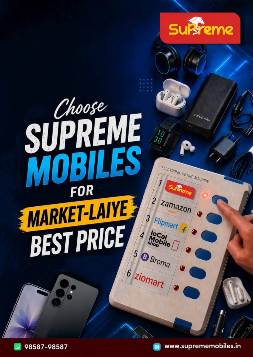 Supreme Mobiles tweet media