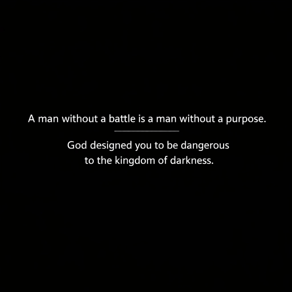 TheHolyacademy's tweet image. A man without a battle is a man without a purpose. You weren't called to be "nice." You were designed to be dangerous to the kingdom of darkness. 

Fight the good fight of faith. : 1 Timothy 6:12

#Faith #Manhood #TheHolyAcademy #SpiritualWarfare