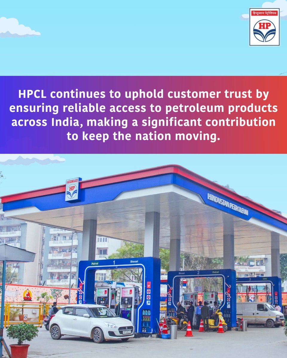 Hindustan Petroleum Corporation Limited (HPCL) has proactively stepped up its supply and distribution operations to seamlessly meet the fuel demand, ensuring uninterrupted availability and stable supplies across the country.

During 1–21 April 2026, the company recorded strong