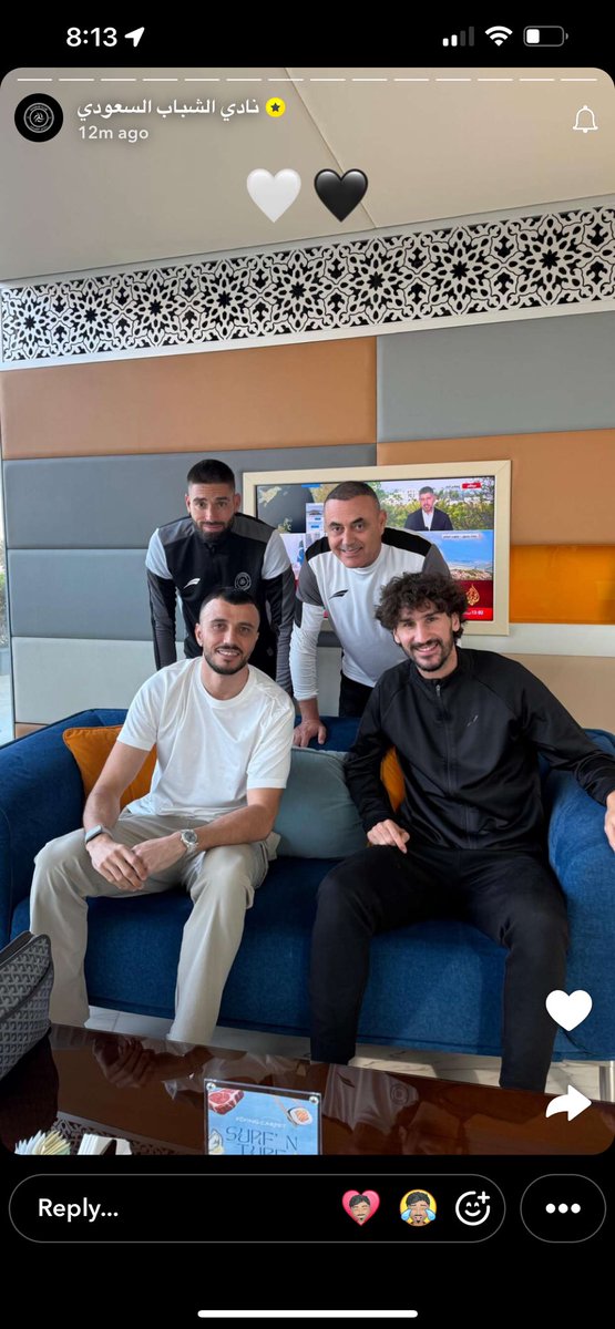 رومان سايس يتواجد في مقر بعثة الشباب