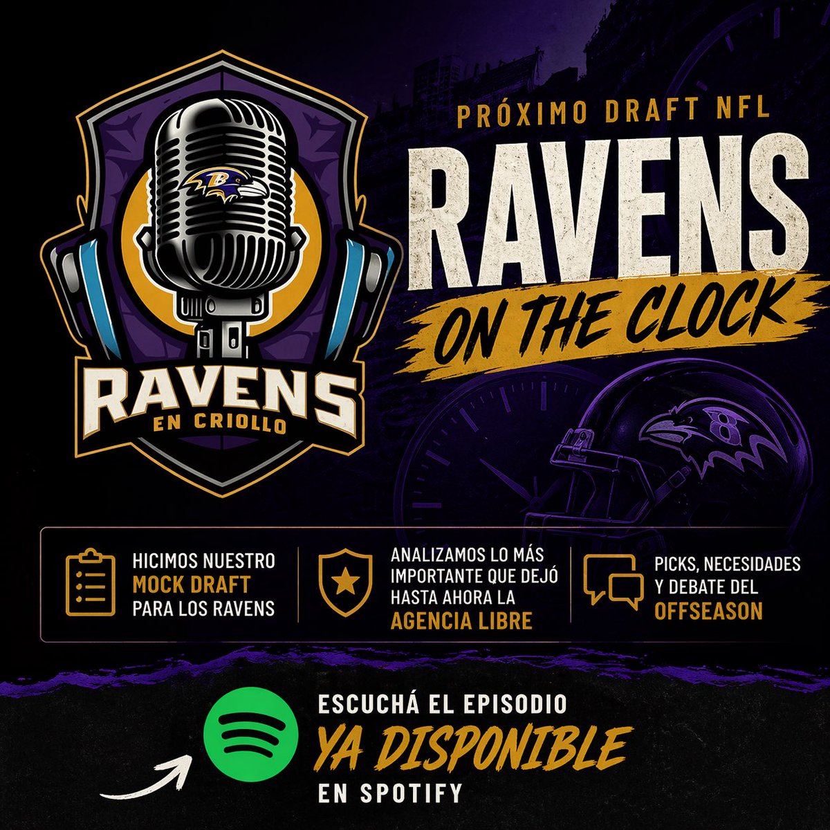 Ravens en Criollo tweet media