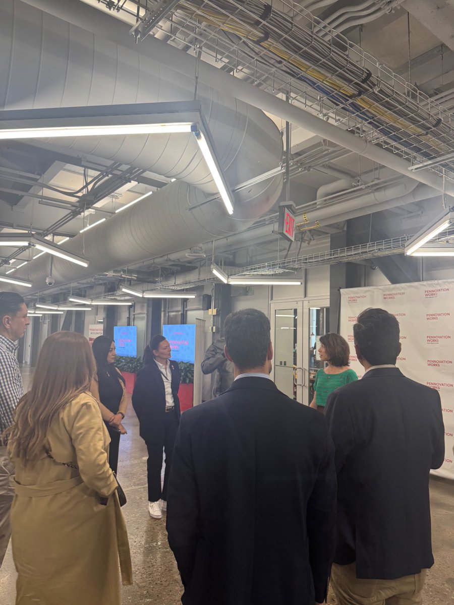 WTCA's tweet image. 💡📚Our 2026 #WTCA GBF attendees have all disbursed to participate in local Philly business tours. First up we have @PennovationWork - founded in 2016 by @Penn, it showcases the powerful connection btwn #highereducation &amp;amp; #entrepreneurship. @WTCPhila #WTCAEvents #WTCAinPhilly