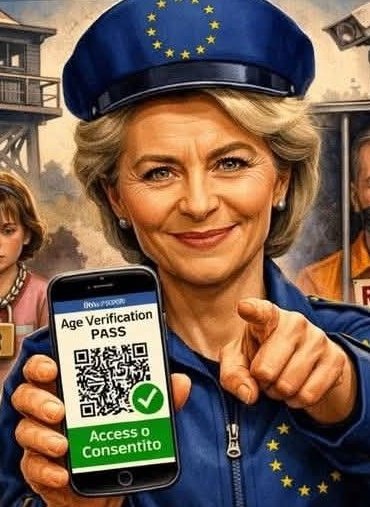Eric57017912's tweet photo. IDENTITÀ DIGITALE,
SOCIETÀ DEL CONTROLLO,
ESCLUSIONE CON UN CLICK!
#IDENTITADIGITALE #ITWALLET #EUDIWALLET #EUDI #CIE #DIGITALID #GREENPASS https://t.co/RIQI0ge7V7
