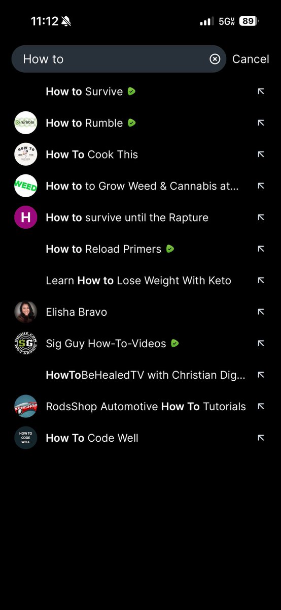There is currently more dissatisfaction with <a href="/YouTube/">YouTube</a> than I’ve ever seen. Now there’s an actual window for competitors like <a href="/OdyseeTeam/">odysee</a> and <a href="/rumblevideo/">Rumble 🏴‍☠️</a> to fill in the gap. But they need to seize the moment and up their game. Here are the search suggestions for “how to” for each