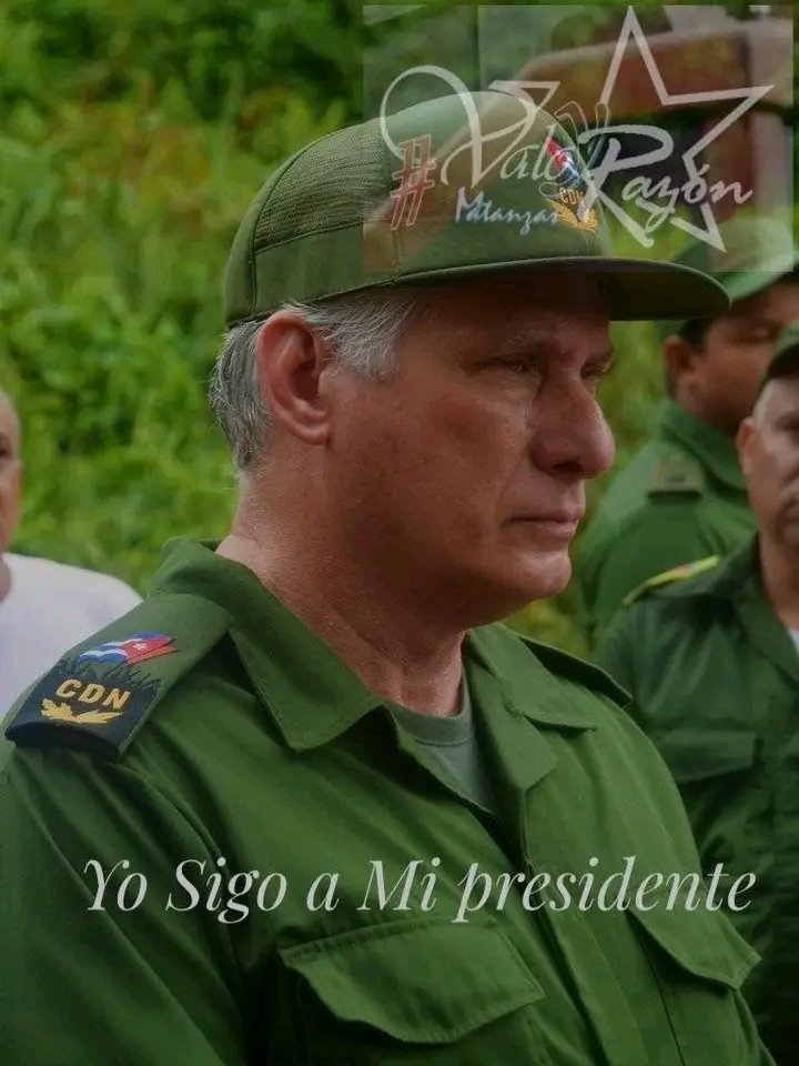Siempre en defensa de la patría, nuestra decisión vencer o morir, viva Cuba libre, soberana e independiente, resistiremos y venceremos.
#YoSigoAMiPresidente.
#JamásNosRendiremos.
#JamásTraidores.
¡¡Viva Cuba Libre!!
¡¡Venceremos!!