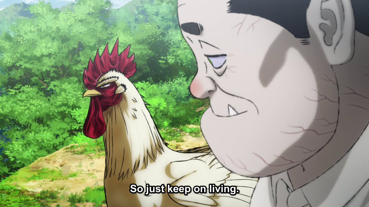 NekoNekoSasaki's tweet image. Never thought an anime would remind me to keep on living. Hope you do too. #RoosterFighter