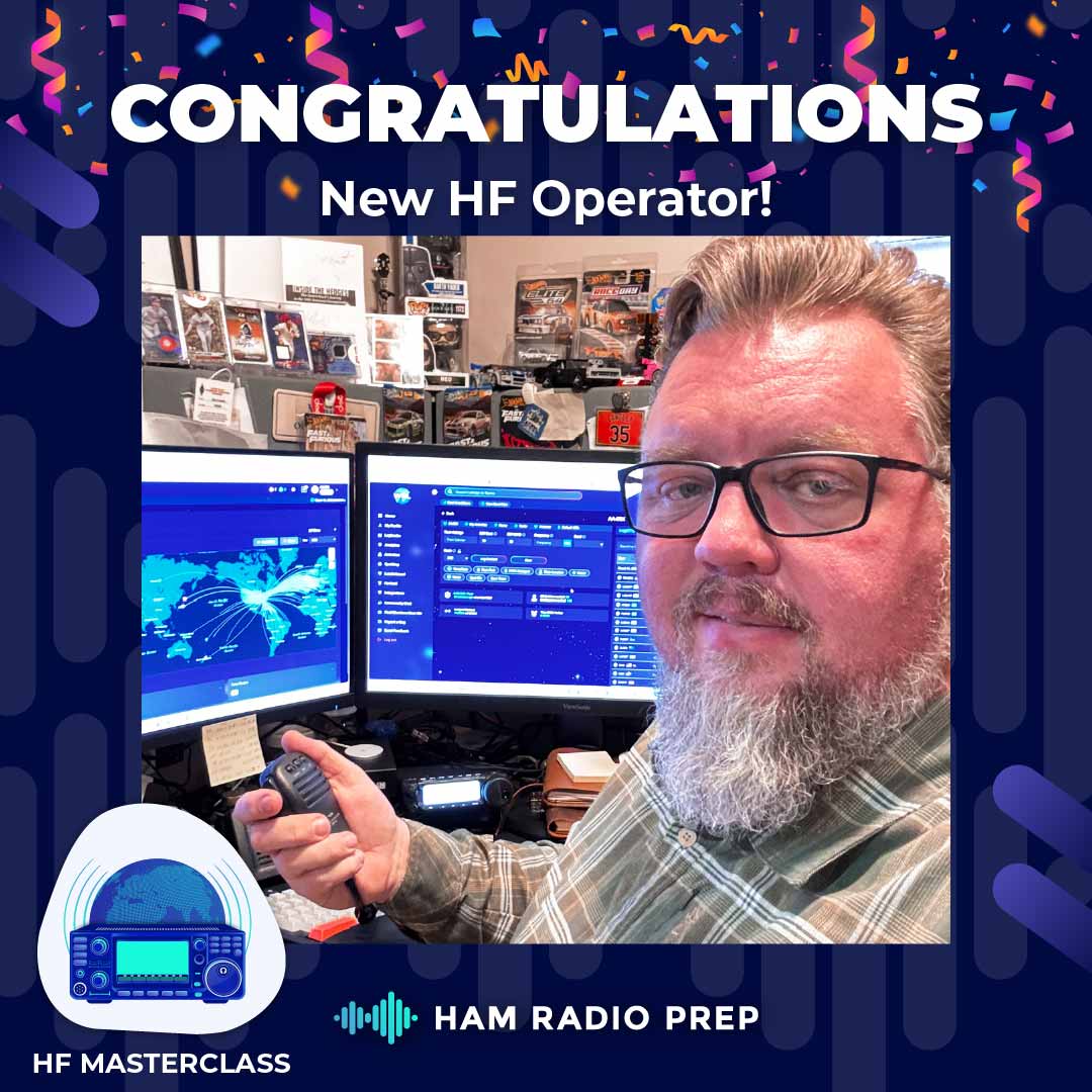 HamPrep's tweet image. 🚀 Big #Georgia shoutout to Brent Langley (AA4RX) for diving into the world of HF! 🎉

Brent is ready to take his signals far beyond the Peach State. With a call sign like AA4RX and a mission to "try out DX," he’s now equipped to hunt for those rare, long-distance stations across