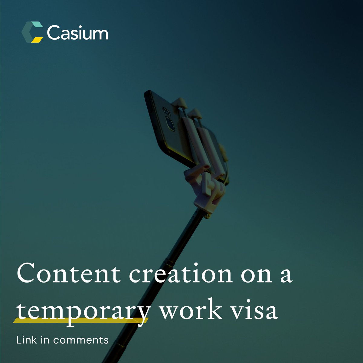 casiuminc's tweet photo. Building a personal brand on a visa? That’s not the problem. Getting paid for it might be.
If you’re on H-1B, O-1, or TN:
• Posting ≠ working
• Monetizing = potential visa issue
• Brand deals can trigger unauthorized employment

We broke it all down 👇
https://t.co/TsEVr7z8ze