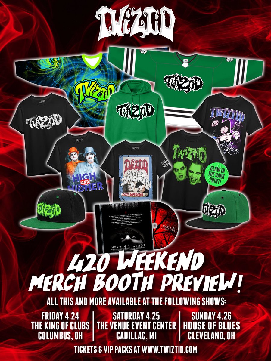 tweetmesohard's tweet photo. This weekends merch booth preview 💨 https://t.co/a3GU3WhmIL