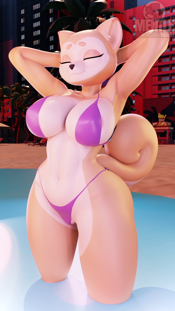 Beach Vibes ⛱ 

Shiba: <a href="/TheBredFactory_/">ShibaShibs</a> 
Shiba Modeler: <a href="/valorlynz/">Valz</a> 
Model Rigging: <a href="/CaptainFlapcats/">Flapcats🔞</a> 
Blender Map: <a href="/MattoGatto__/">MattoGatto_</a>