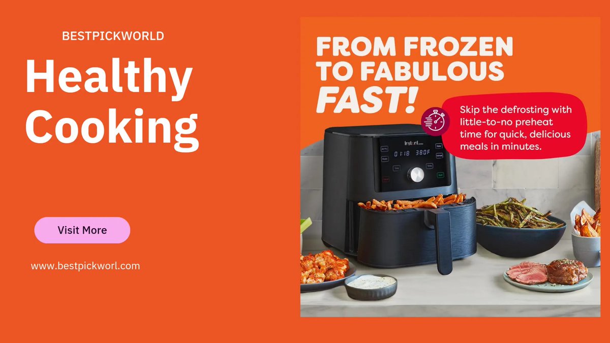 NoorP67670's tweet image. Best air fryer 2026? 🔥

Instant Pot Vortex 6QT XL is perfect for beginners &amp;amp; healthy cooking. Fast, easy &amp;amp; less oil.

Read review 👇
bestpickworld.com/2026/04/best-a…

#AirFryer #HealthyCooking #KitchenGadgets
