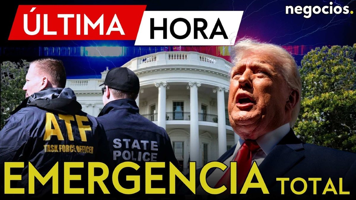negocios_tv's tweet image. ÚLTIMA HORA | Alerta máxima en la Casa Blanca: evacuación de emergencia y pánico en Washington

youtu.be/bW3uC1apY9E

#ultimahora #whitehouse #eeuu #trump #washington #seguridad #evacuacion #crisis #geopolitica #breakingnews #usa #noticias #negociostv