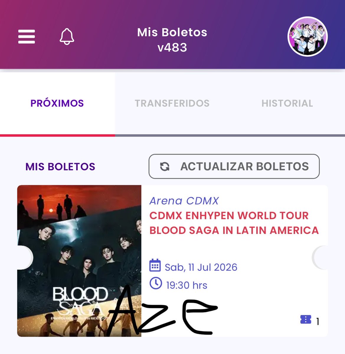 aze- will see Enhypen tweet media