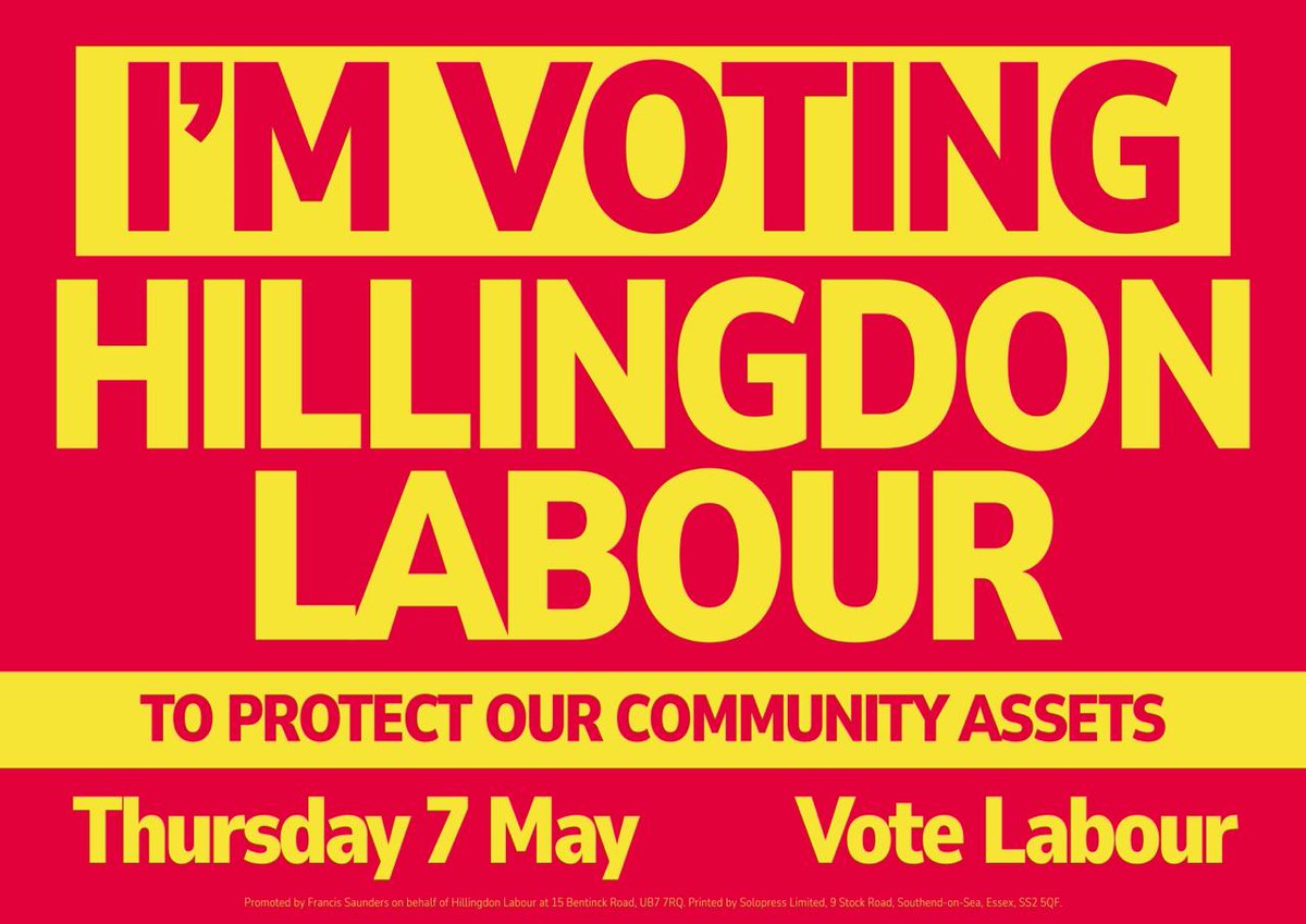 Hillingdon Labour tweet media