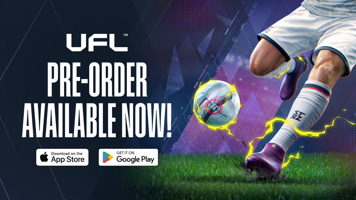 uflgame_mobile's tweet image. ⚽ UFL is up for 𝐩𝐫𝐞-𝐨𝐫𝐝𝐞𝐫 on both Google Play and App Store!

👉 Available via 𝐥𝐢𝐧𝐤 𝐢𝐧 𝐛𝐢𝐨.

#UFLmobile #PreOrder