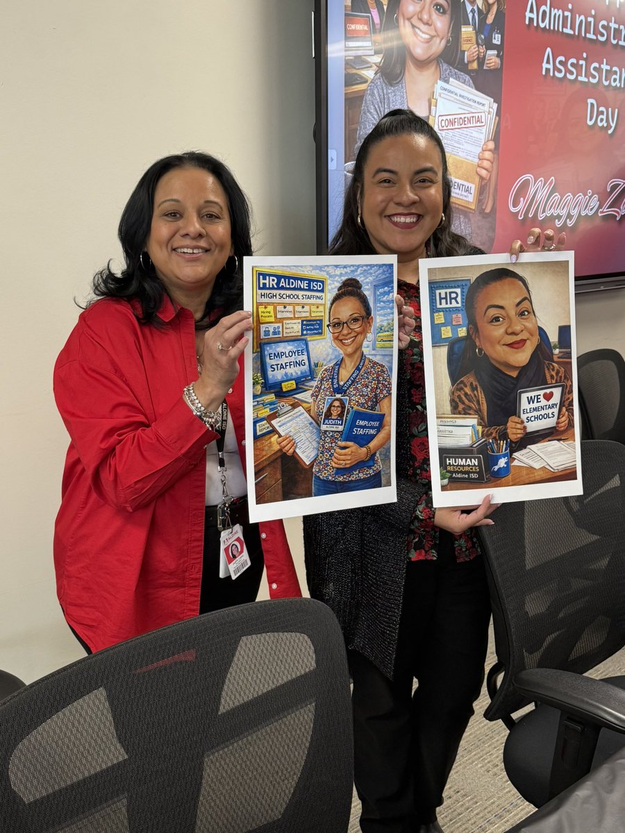 AldineHR's tweet image. Week 4 in RED ❤️
Today we also celebrate Administrative Professionals Day—honoring the individuals who keep our campuses and departments running strong.
Aldine HR still leading the way in support of public education. #RedForEd #AldineLeads #aldineaft6345