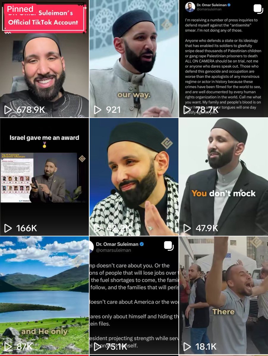 Dr. Omar Suleiman tweet media