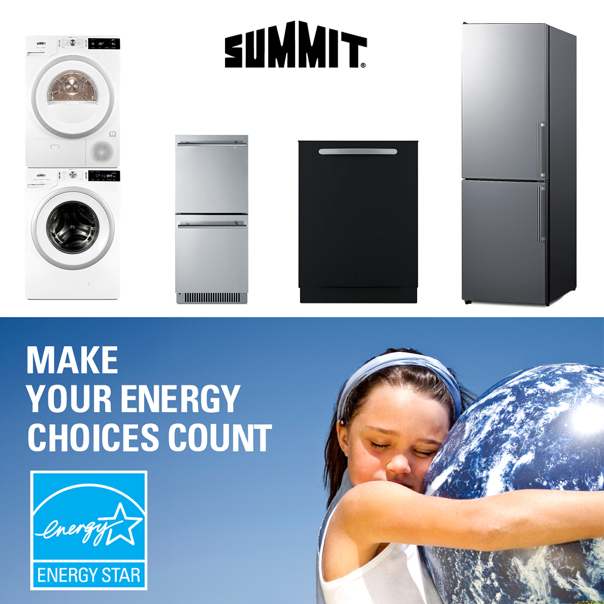 SummitAppliance's tweet image. One of the most sustainable choices? Products that last.

This Earth Day, we celebrate durability, repairability, and efficiency—core to our ENERGY STAR® models. 🌱

#EarthDay #SummitAppliance #EnergyStar