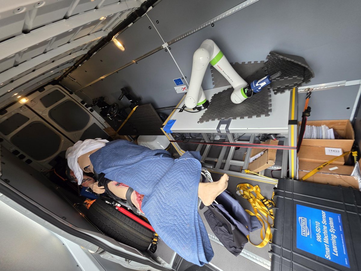 Tech_Labs's tweet image. Jamey is on the road in Oklahoma with the Tech-Labs demo van! 🚐

Featuring:
🤖 FANUC CRX cobot
🧰 Amatrol portable trainers
🚑 TacMed simulation

👉 Want a hands-on demo at your location? Let’s connect.

#TechLabs #FANUC #Amatrol #TacMed #CTE #MobileTraining