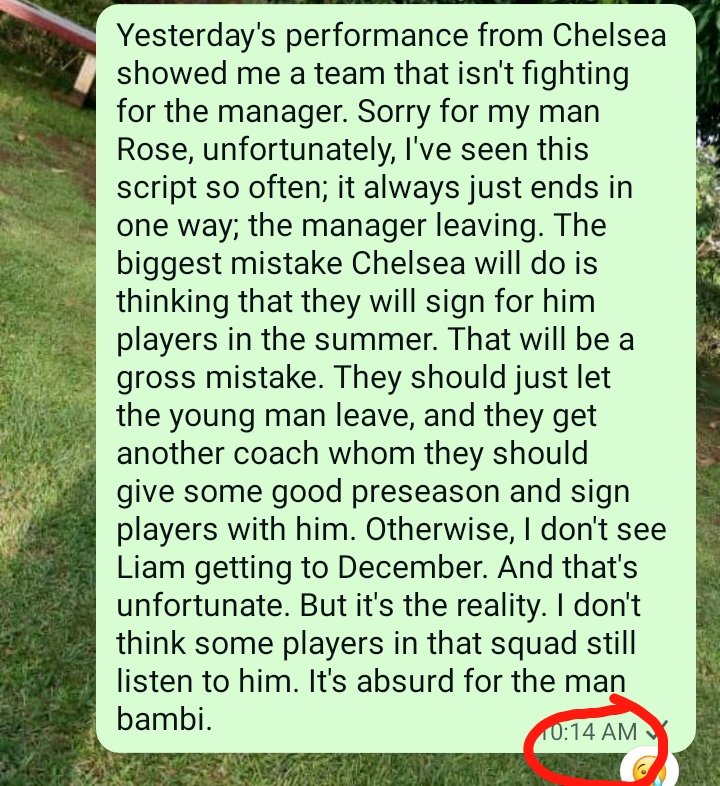 mpnesto's tweet photo. I just saw this coming. Sorry Rose! @Blue_Footy @ChelseaFC @ConnCFC @talkchelsea @youneshhamou_ https://t.co/baz988X0gR