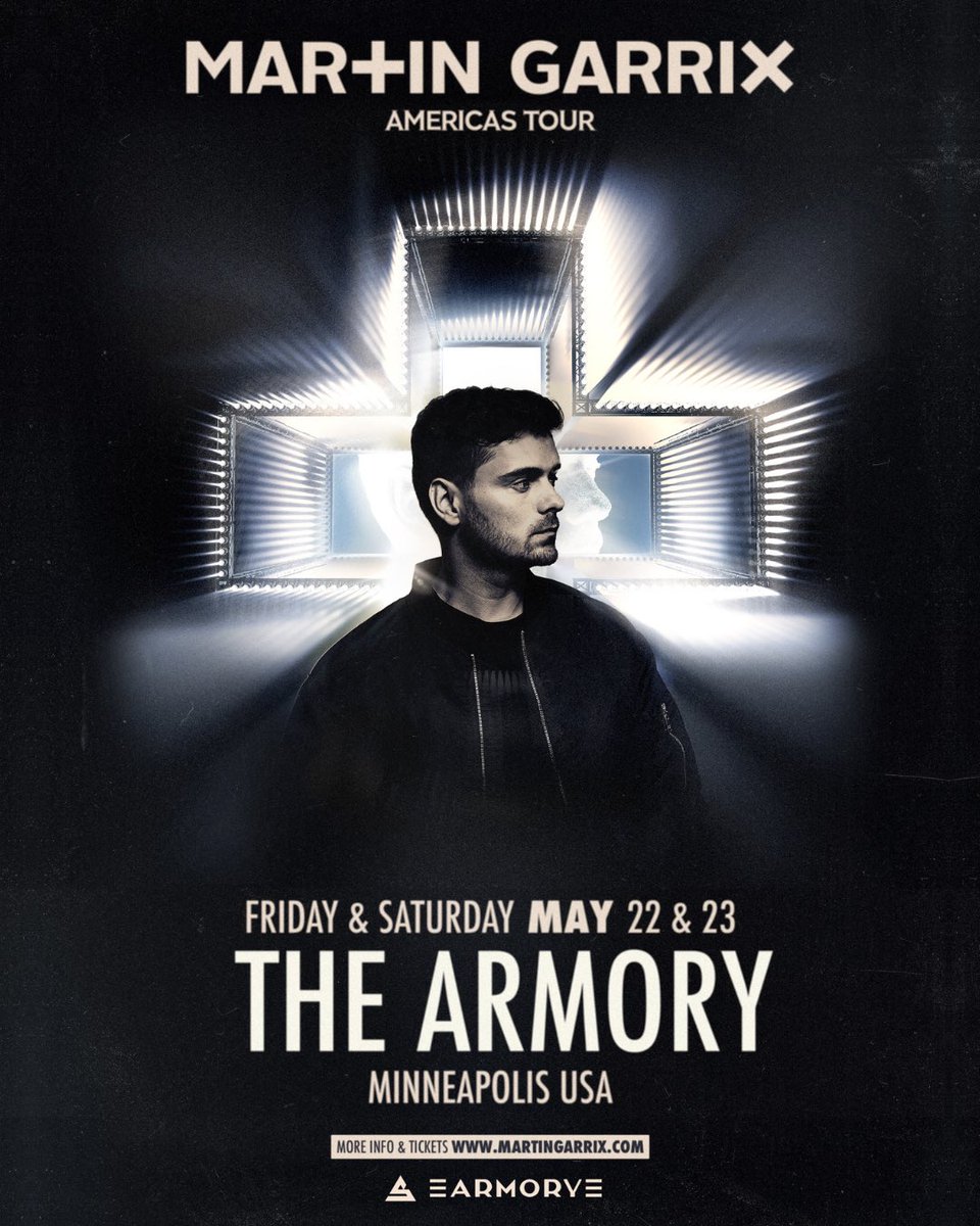 SIMshows's tweet photo. ➕MARTIN GARRIX GIVEAWAY➕
In one month, @MartinGarrix takes over the @ArmoryMn on May 22 &amp; 23 🔊 

One lucky winner will score a pair of tickets to both nights! Here’s how to enter:

-FOLLOW @SIMshows
-LIKE this post
-TAG a friend in the comments

🎫https://t.co/MXLFw2zmAT https://t.co/UHXCHHb0jr