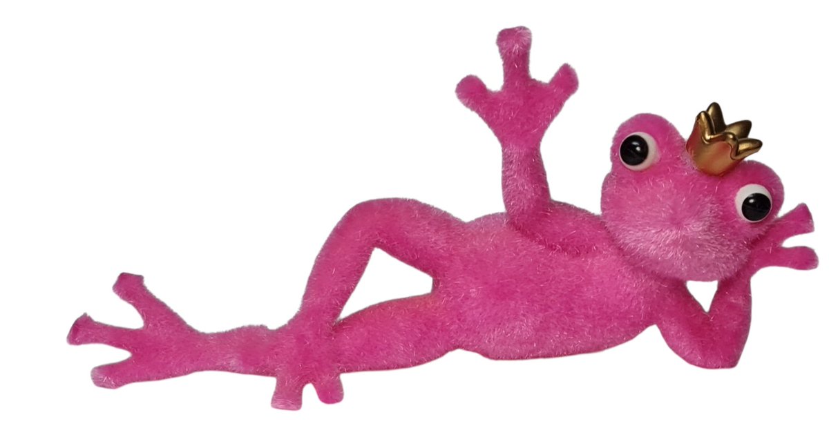 Tischdeko1's tweet image. Dekofrosch Froschkönig rosa pink 30 cm – beflockte Dekofigur tischdeko-online.de/dekofrosch-30-… 💖🐸 Dekofrosch „Liegender Froschkönig“ – ein echter Hingucker für dein Zuhause! 🐸💖 - #deko #homedecor #frühlingsdeko #wohnideen #tischdeko #geschenkidee #dekoliebe #farbakzent #dekorieren