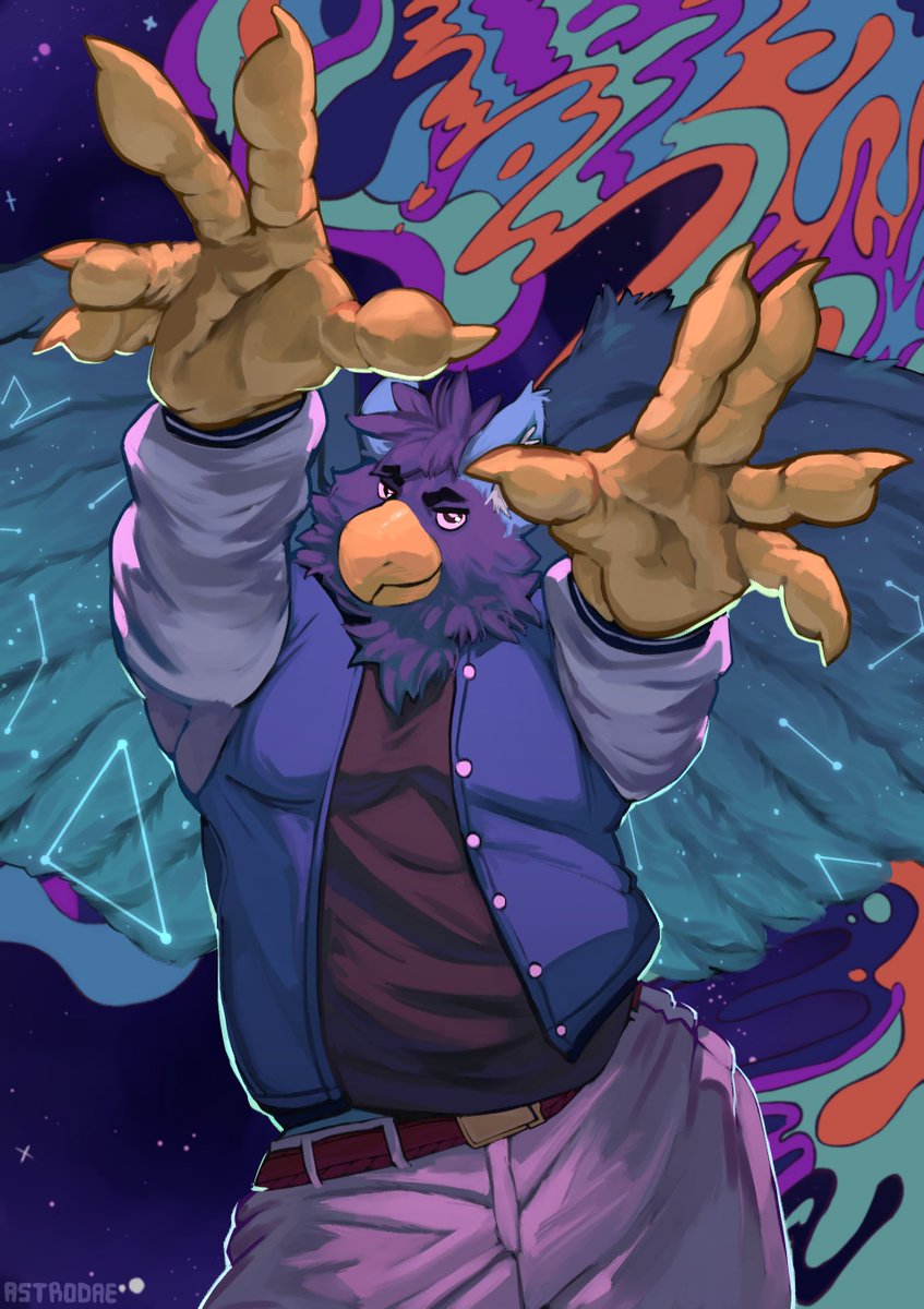 painted piece for <a href="/SweetKakao_/">MOVED ➡ @ sweetkakao.bsky.social</a>!