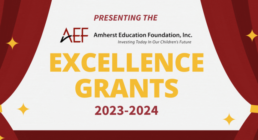 AmherstEdFound's tweet photo. Announcing AEF's 2026-2027 Excellence Grants - https://t.co/QuzazeQMa4 https://t.co/jIanJkH6o7