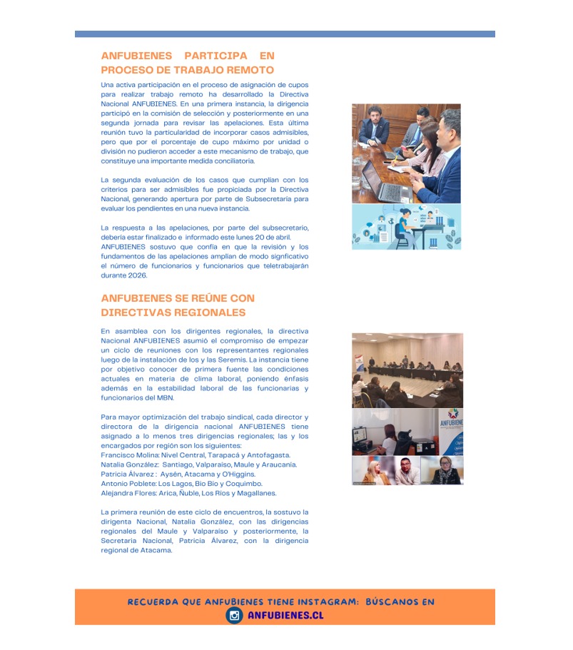 Fraternalmente compartimos nuestro Boletín Anfunoticias
 N°71, abril 2026.
<a href="/anefchile/">ANEF</a> <a href="/Marte_168/">Francisco Molina D.</a> <a href="/ngonzalezanfu/">Natalia Gonzalez Olmedo</a>