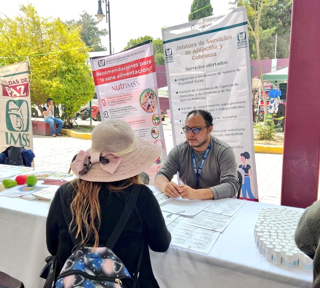 IMSSedomexote's tweet image. #IMSSEdomexOriente, te espera en las #JornadasDePaz este 22, 23 y 24 de abril en el Jardín Principal Santa Rosa, en #Chicoloapan, estamos brindando servicios médicos y de orientación en un horário de 10 a 14 hrs.
¡No Faltes! ¡Te esperamos!