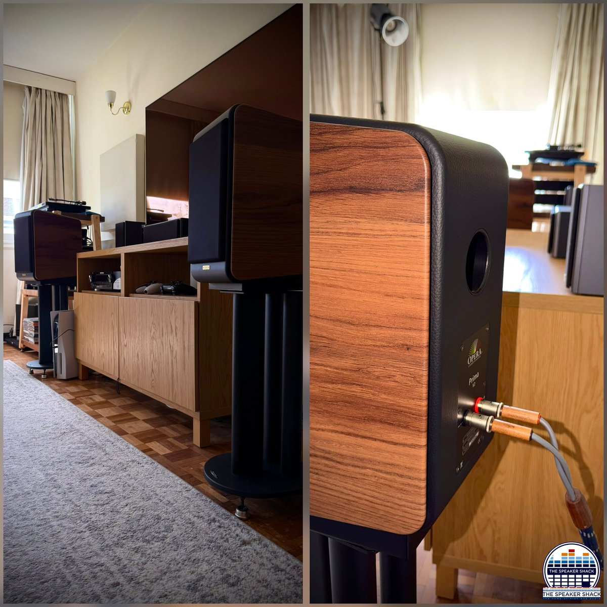 TheSpeakerShack's tweet photo. The new Opera Prima V2 speakers look gorgeous from all sides 🔊❤️🙏🏻 https://t.co/xPRT53LL2y