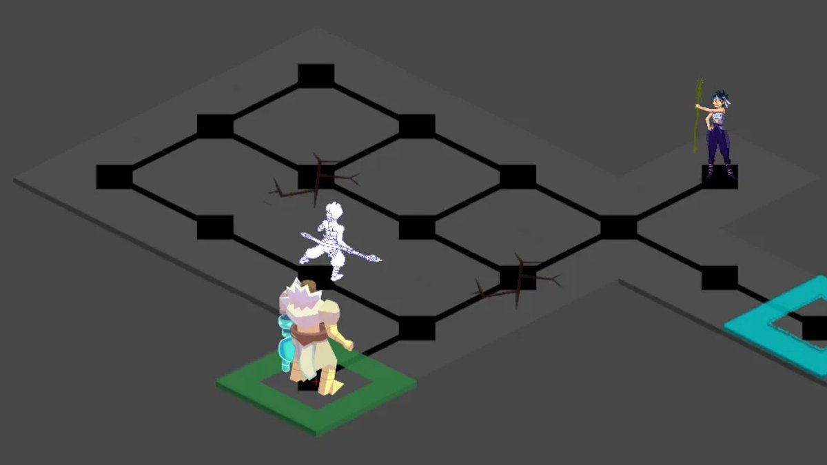 oaksgamestudio's tweet image. After sketching every puzzle by hand, it's time to build it. 

Every single one goes through this: 

#turnbased #puzzlegame #indiegame