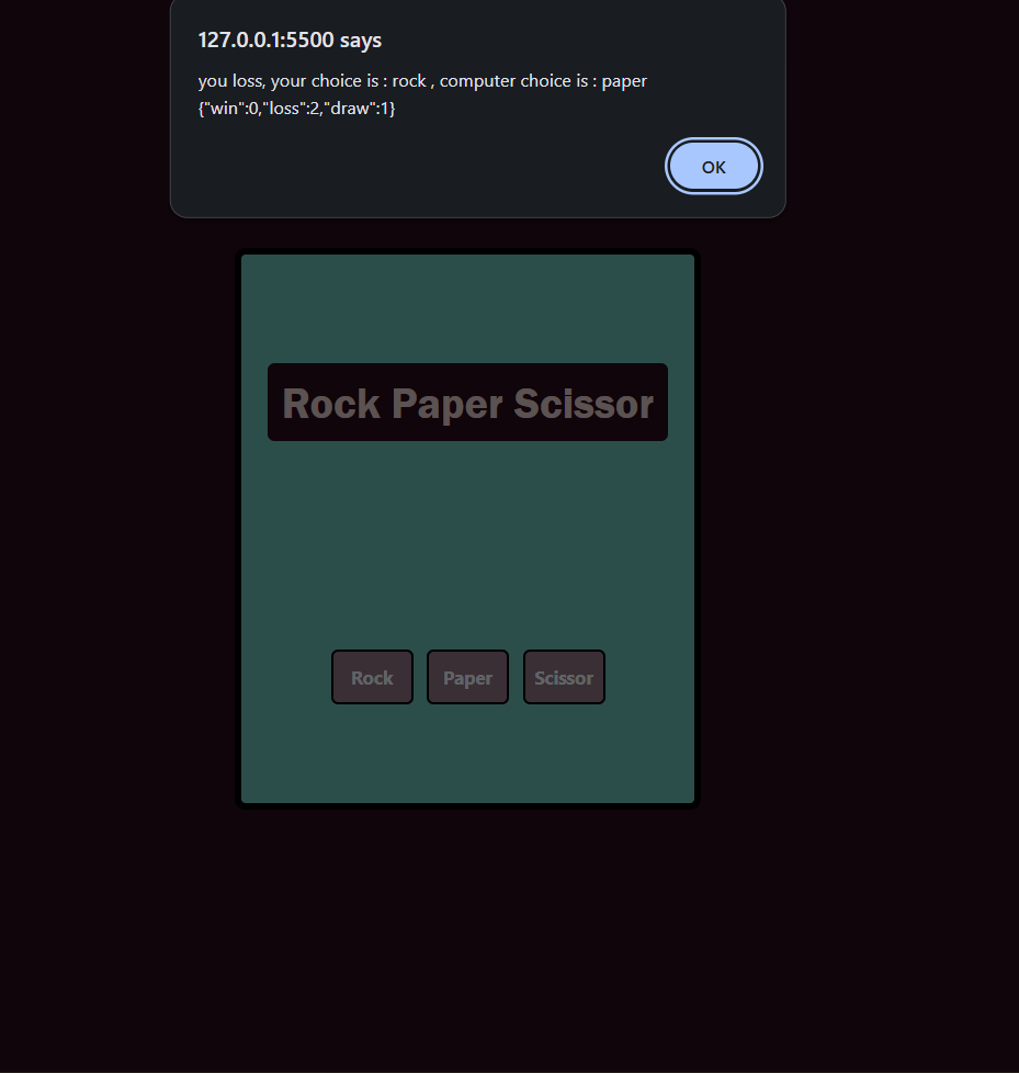 programmerArjun's tweet image. build another basic project : rock paper scissor game.
it is made with HTML CSS and JS .
#code #webdevelopment #hiteshchoudhary